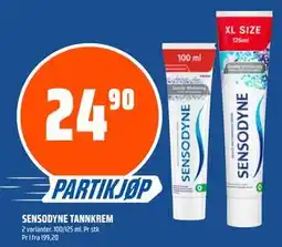 Coop Obs SENSODYNE TANNKREM tilbud