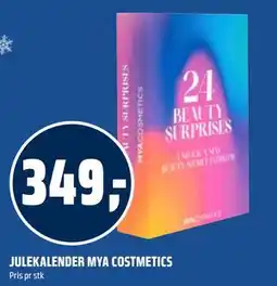 Coop Obs JULEKALENDER MYA COSTMETICS tilbud