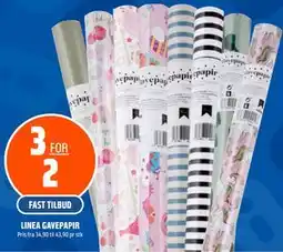 Coop Obs LINEA GAVEPAPIR tilbud