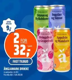 Coop Obs ÄNGLAMARK DRIKKE tilbud