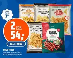 Coop Obs COOP FRIES tilbud