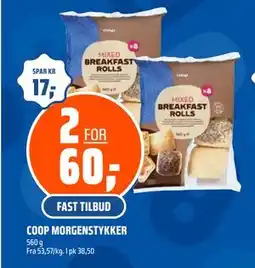 Coop Obs COOP MORGENSTYKKER tilbud