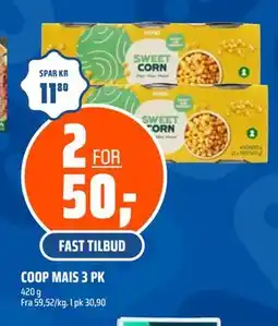 Coop Obs COOP MAIS 3 PK tilbud