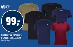 Coop Obs NORTHPEAK TRENINGS-T-SKJORTE AKSEL/ADA tilbud