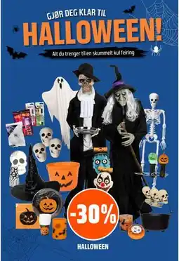 Coop Obs GJØR DEG KLAR TIL HALLOWEEN tilbud
