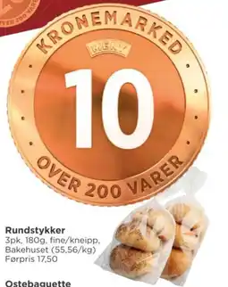 Meny Rundstykker tilbud