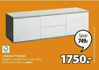 JYSK Jernved tv-bord tilbud