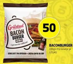Bunnpris BACONBURGER tilbud