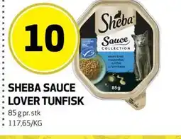 Bunnpris SHEBA SAUCE LOVER TUNFISK tilbud