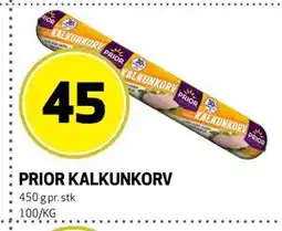 Bunnpris PRIOR KALKUNKORV tilbud