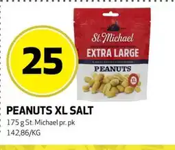 Bunnpris PEANUTS XL SALT tilbud