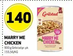Bunnpris MARRY ME CHICKEN tilbud
