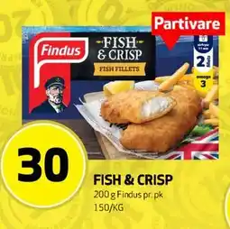 Bunnpris FISH & CRISP tilbud