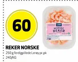 Bunnpris REKER NORSKE tilbud