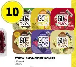 Bunnpris ET UTVALG GO'MORGEN YOGHURT tilbud