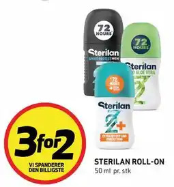 Bunnpris STERILAN ROLL-ON tilbud