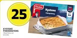 Bunnpris KYSTENS FISKEGRATENG tilbud