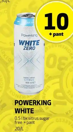Bunnpris POWERKING WHITE tilbud