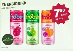 Holdbart ENERGIDRIKK tilbud