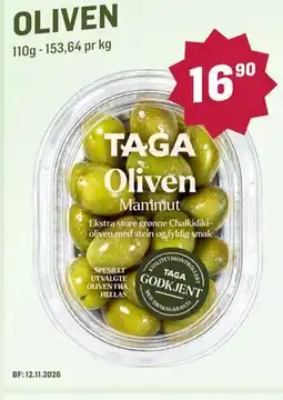 Holdbart OLIVEN tilbud