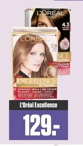 Europris L'Oréal Excellence tilbud