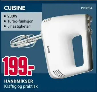Europris Håndmikser tilbud