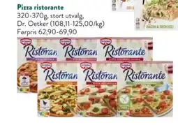 Jacobs Dr. Oetker Pizza ristorante tilbud