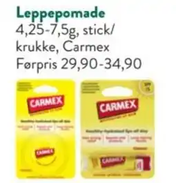 Jacobs Carmex Leppepomade tilbud