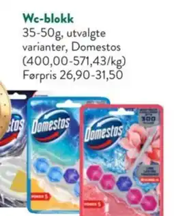 Jacobs Domestos Wc-blokk tilbud