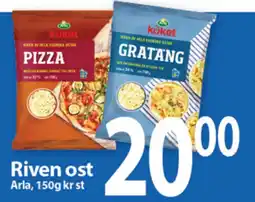 MaxiMat Svinesund Arla riven ost tilbud