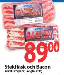 MaxiMat Svinesund Längta Stekfläsk och Bacon tilbud