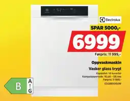 POWER Electrolux Oppvaskmaskin tilbud