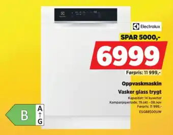 Electrolux Oppvaskmaskin