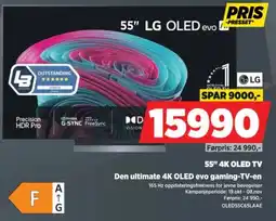 POWER LG 55" 4K OLED TV tilbud