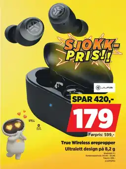 POWER True Wireless ørepropper tilbud