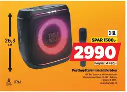 POWER Jbl festhøyttaler med mikrofon tilbud