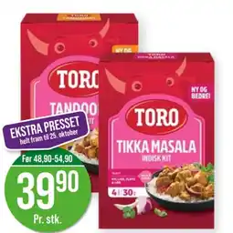 Kiwi Toro tikka masala indisk kit tilbud
