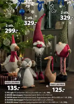 JYSK Vili gås tilbud
