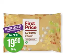 Kiwi First Price Lapskaus Grønnsaksblanding tilbud