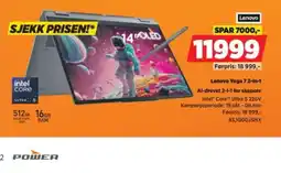 POWER Lenovo Yoga 7 2-in-1 tilbud
