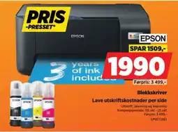 POWER Epson blekkskriver tilbud