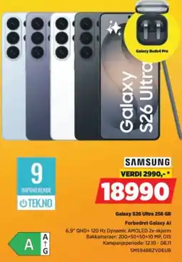 POWER Samsung Galaxy S26 Ultra 256 GB tilbud