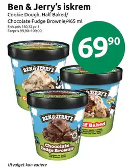 Joker Ben & Jerry's iskrem tilbud