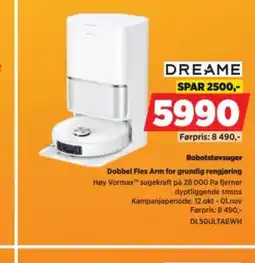 POWER Dreame Robotstevsuger tilbud
