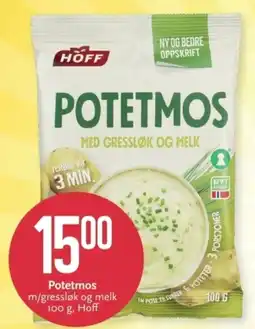 CC Mat Hoff potetmos med gressløk og melk tilbud
