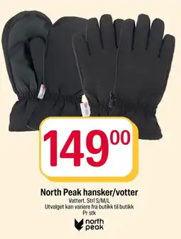 Coop Extra North Peak hansker/votter tilbud