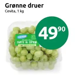 Joker Cevita grønne druer tilbud