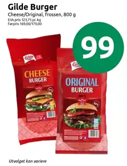 Joker Gilde Burger Cheese/Original tilbud