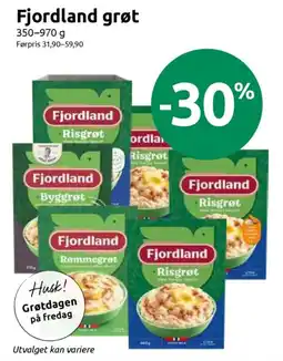 Joker Fjordland grøt tilbud