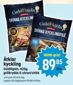 Eurocash Guldfågeln skivad kyckling tilbud
